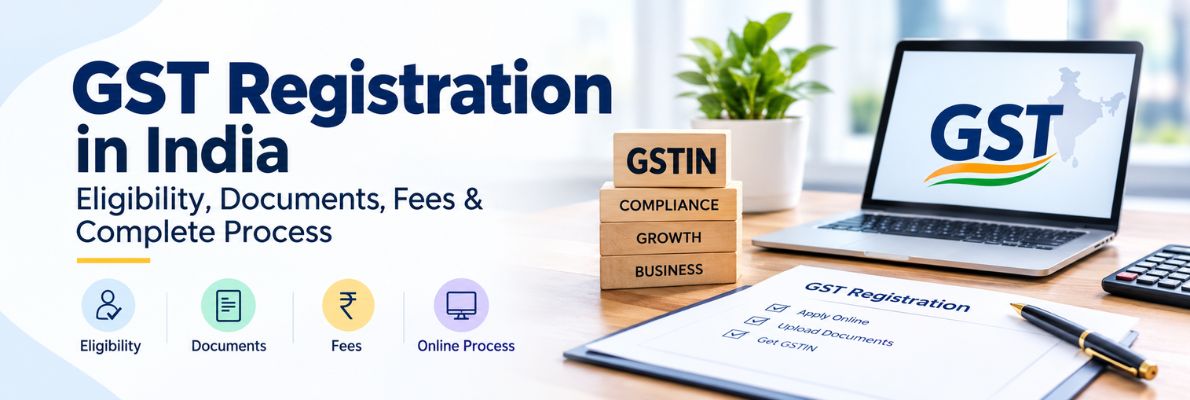 GST Registration in India: Eligibility, Documents, Fees & Complete Process